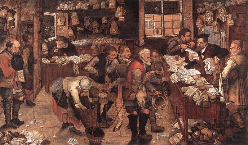 Village Lawyer fg, BRUEGHEL, Pieter the Younger